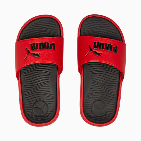 Claquettes Cool Cat 2.0 BX Enfant, For All Time Red-PUMA Black, extralarge